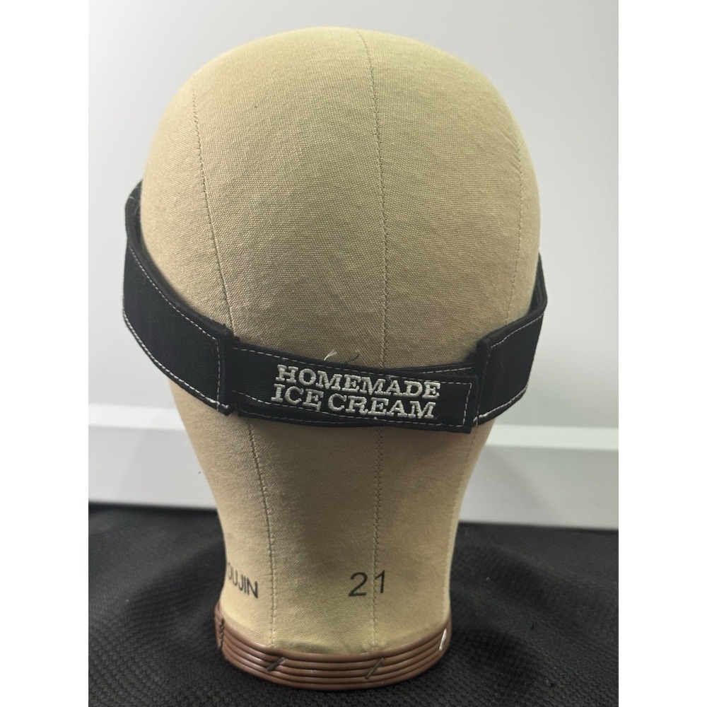 Working Cow Homemade Ice Cream Visor Black - Picture 2 of 4
